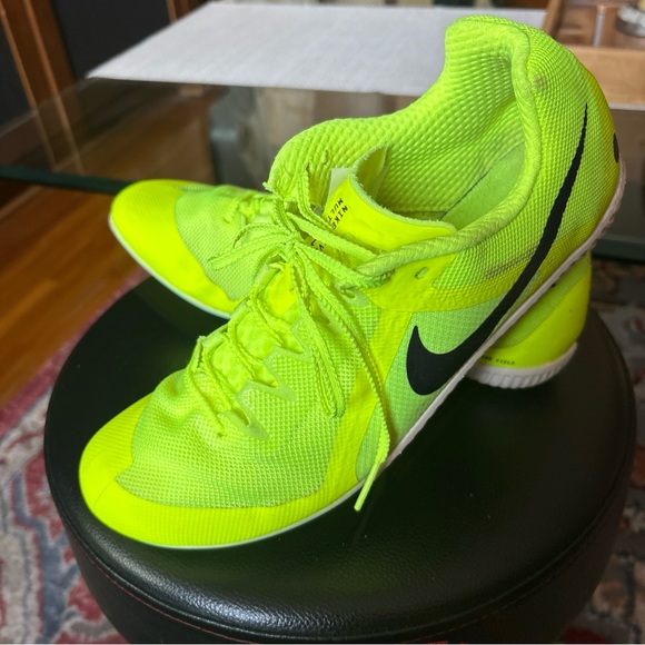 Bright Yellow Athletic Shoes - Picture 3 of 17